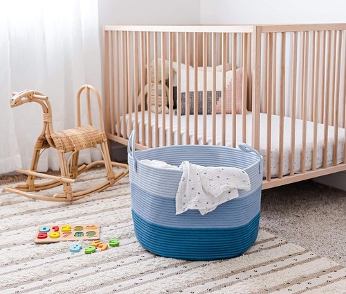 Round toy basket - round, &