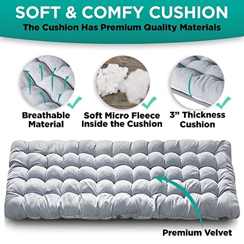 Zonetech folding cot pad - folding, &